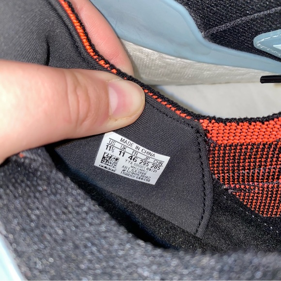 Adidas Ultraboosts Core Black Magic Athletic Shoes - Picture 5 of 8